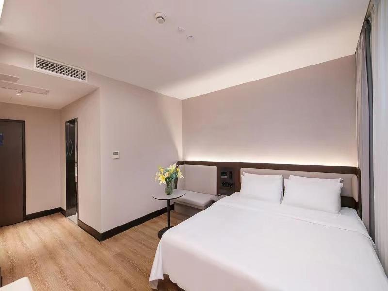 Hanting Hotel Shanghai Babaiban Pudian Road Subway Station Bagian luar foto